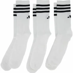 3 Pk Crew White