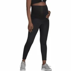 7/8 Sport Tight (Maternity) Black / White
