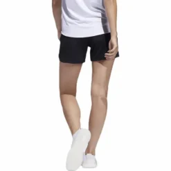 3 Stripe Woven Gym Short Black / Black