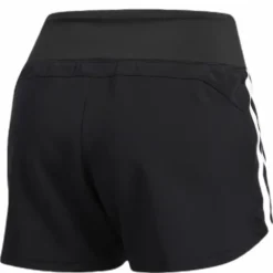 3 Stripe Woven Gym Short Black / Black