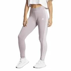 3 Stripes Leggings Preloved Fig / White