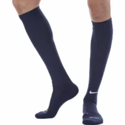 Academy Over-The-Calf Football Socks Over-The-Calf Soccer Socks MIDNIGHT NAVY/WHITE