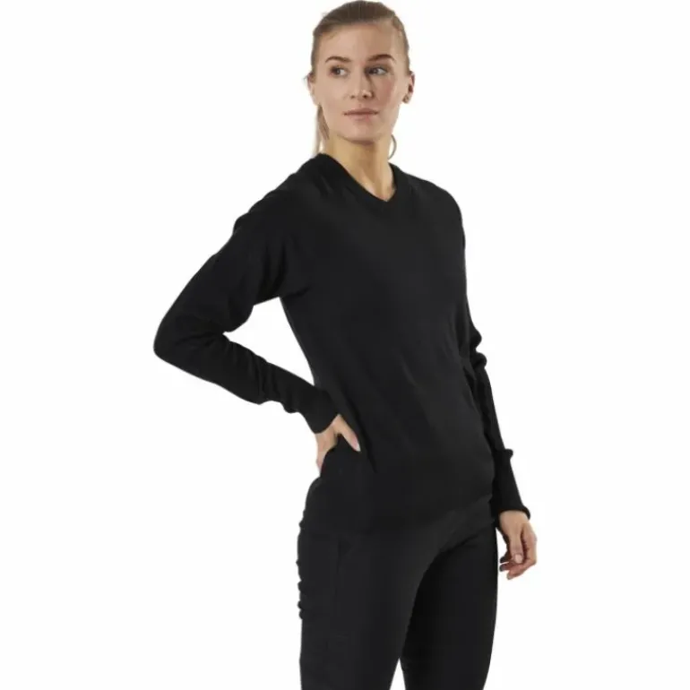 Ace L/S Sweater Black/Grey