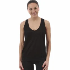 Actilove Solid Tank Top Black