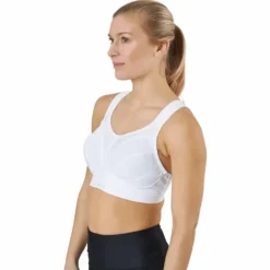 Active D+ Classic Support Bra White