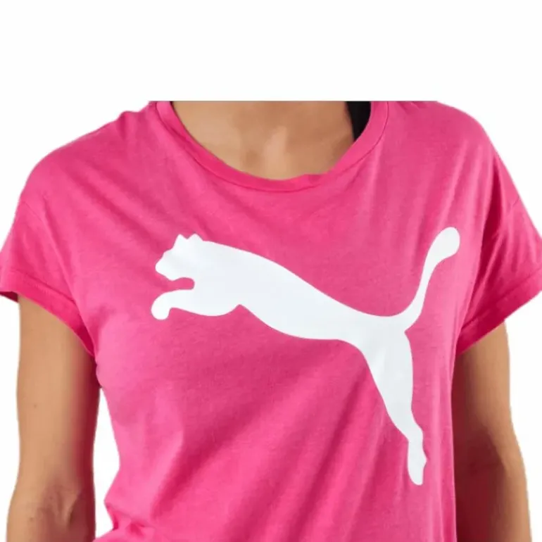 Active Logo Tee Pink