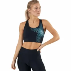 Active Medium Impact Crop Black