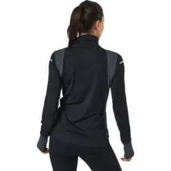 Adidas Blocked Longsleeve Tee Women Black / Grey Six