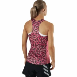 Adidas Fast Primeblue Tank Graphic Women Hazy Rose / Multicolor