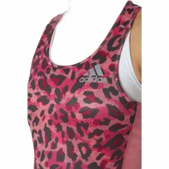 Adidas Fast Primeblue Tank Graphic Women Hazy Rose / Multicolor