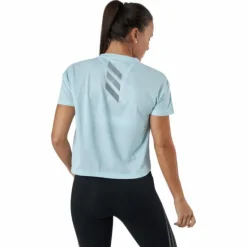 Adidas Fast Primeblue Tee Women Halo Mint / Reflective Silver