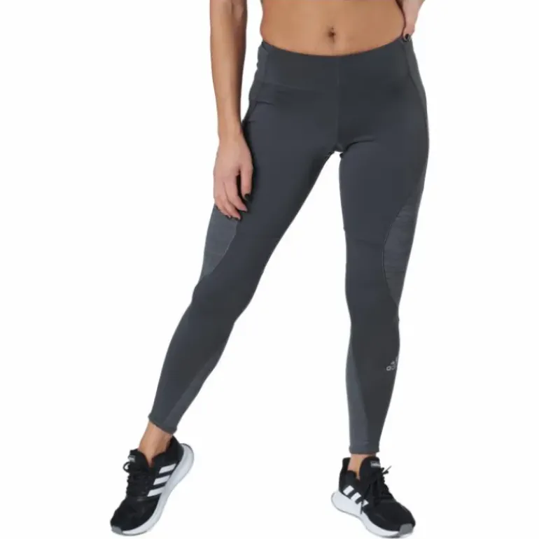 Adidas Fast Running Primeblue Leggings Women Grey Six / Grey Four