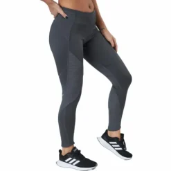 Adidas Fast Running Primeblue Leggings Women Grey Six / Grey Four