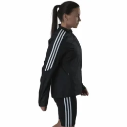 Adidas Marathon Jacket 3 Stripe Women Black