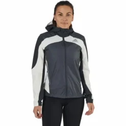 Adidas Marathon Jacket Ocean P.Blue Women Grey Six / Wonder White