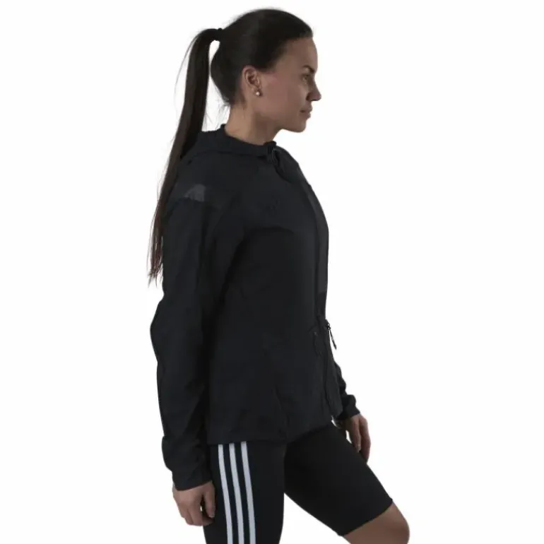 Adidas Marathon Jacket Translucent Women Black / Black