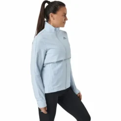Adidas Own The Run Soft Shell Jacket Women Halo Blue