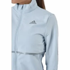 Adidas Own The Run Soft Shell Jacket Women Halo Blue