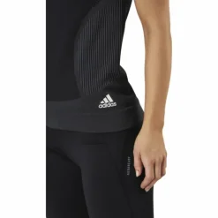 Adidas Primeknit Tee W Black / Dgh Solid Grey