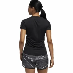 Adidas Run It Short Sleeve Tee Women Black