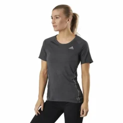 Adidas Runner Tee Women Grey Six