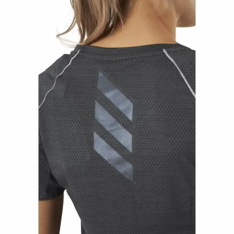 Adidas Runner Tee Women Grey Six