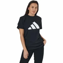Adidas Sportswear Three Bar T-Shirt Black