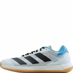 Adizero Fastcourt 1.5 Handball Shoes Cloud White / Core Black / Beam Orange