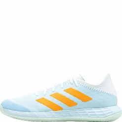 Adizero Fastcourt Handball Shoes Sky Tint / Cloud White / Signal Orange