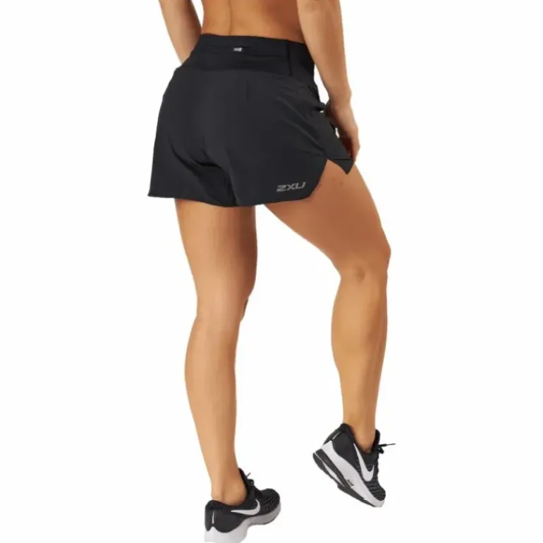 Aero 5 Inch Shorts Black/silver Reflective