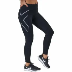 Aero Vent Mid-rise Compressio Black/silver Reflective