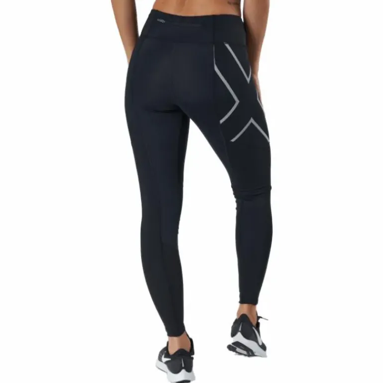Aero Vent Mid-rise Compressio Black/silver Reflective