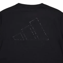 AEROREADY Train Essentials 3 Bar Logo Crop T-Shirt Black