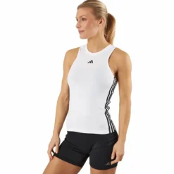 AEROREADY Train Essentials Regular 3-Stripes Tank Top White