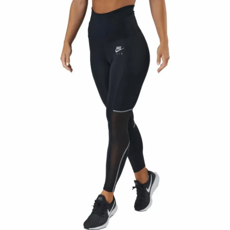 Air Dri-fit Women's 7/8-length Black/white/reflective Silv