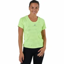 Air Dri-fit Women's Short-slee Volt/reflective Silv