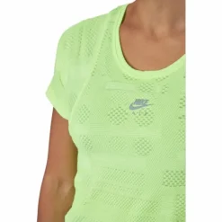 Air Dri-fit Women's Short-slee Volt/reflective Silv