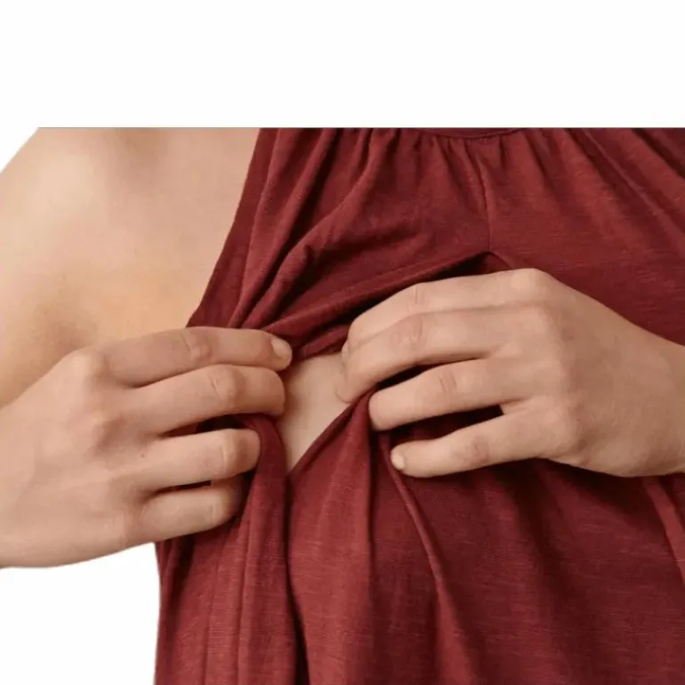 Air Halterneck Dress Red