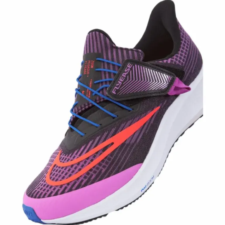 Air Zoom Pegasus 39 FlyEase Women's Easy On/Off Road Running Shoes FUCHSIA DREAM/BRIGHT CRIMSON-BLACK-WHITE