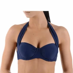 Alanya Bandero Halterneck Blue/Pink