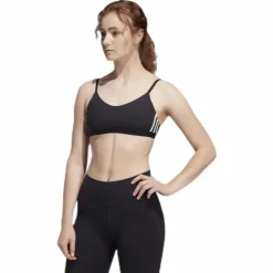 All Me 3 Stripe Bra Black / White