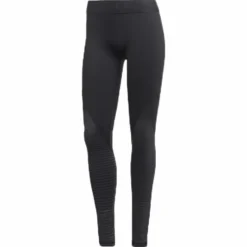 Alphaskin Sport Graphic Long Tights Black