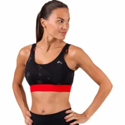 Alya Aop Sports Bra Black