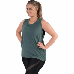 Alya Plus Size tank Green