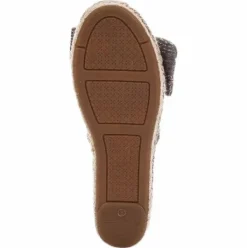 Amanda Knot Espandrillo Grey/Beige