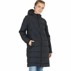 Amaretto W Long Puffer Jacket Black