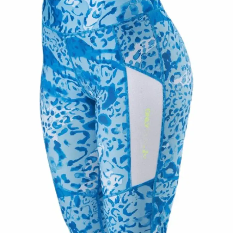 Angilia Life Aop Training Tights Blue