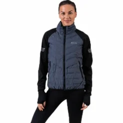 Anja Hybrid Jacket Black