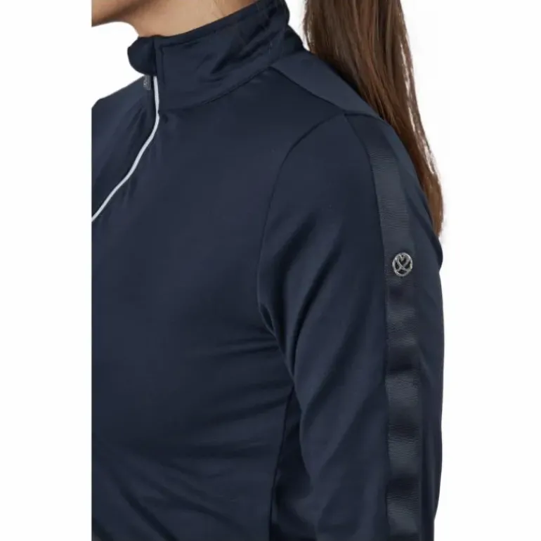 Anna Ls Full Zip Navy