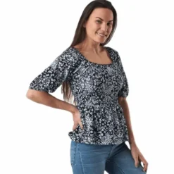 Anthea Ss Top Blue